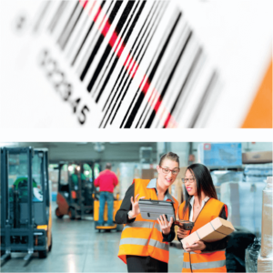 warehouse lot tracing barcode